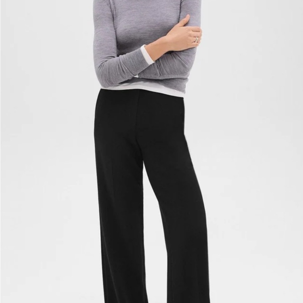 NWT Women's Black Wide-Leg Pants